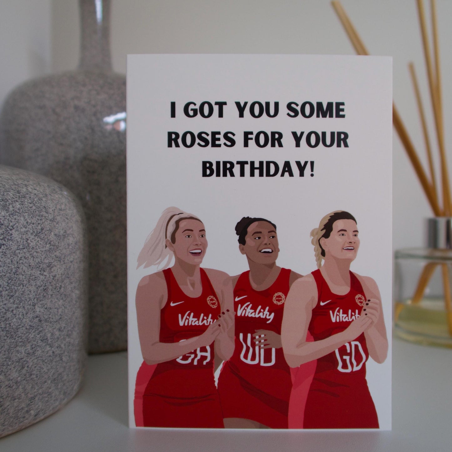 Netball Inspired Cards