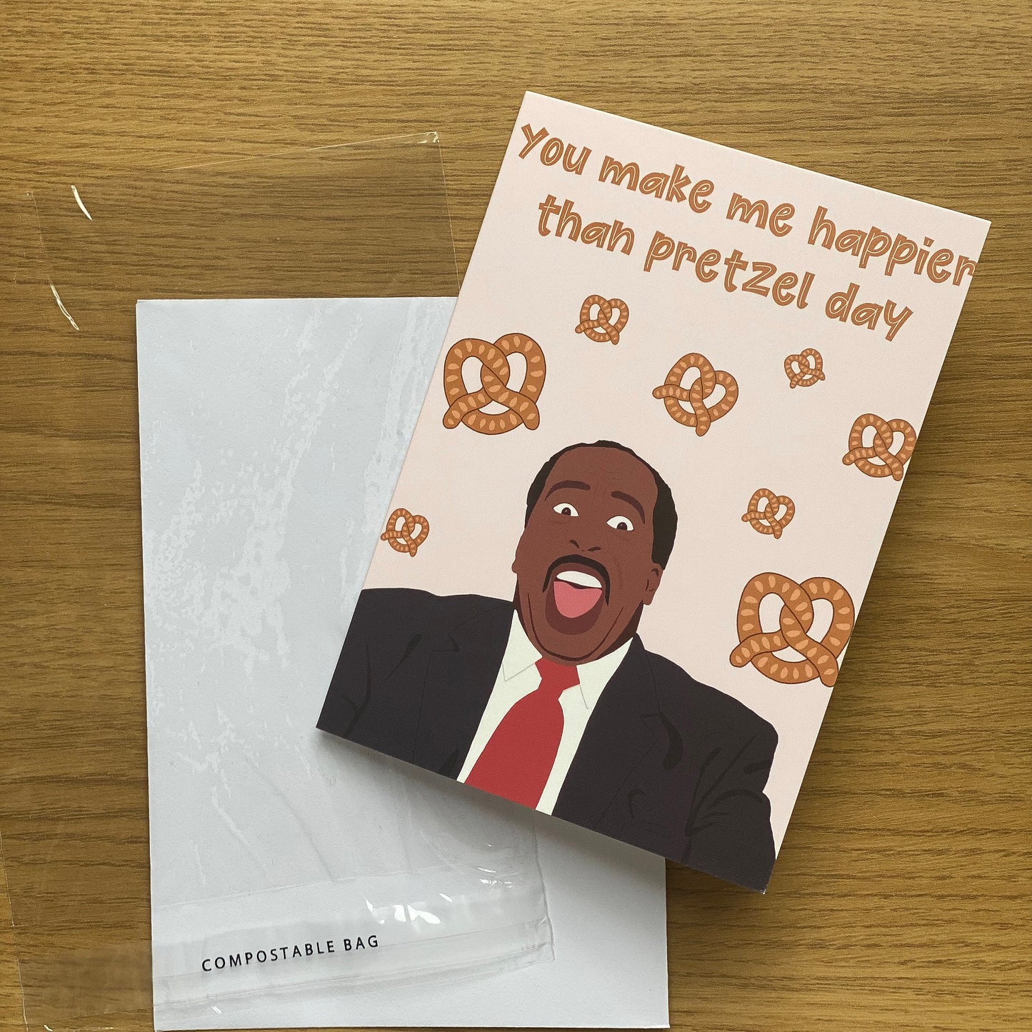 Stanley Hudson Inspired Card