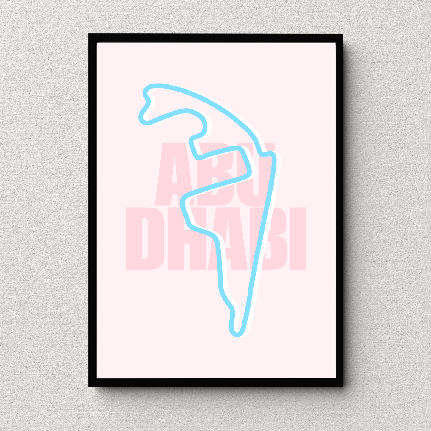 Abu Dhabi Track Print