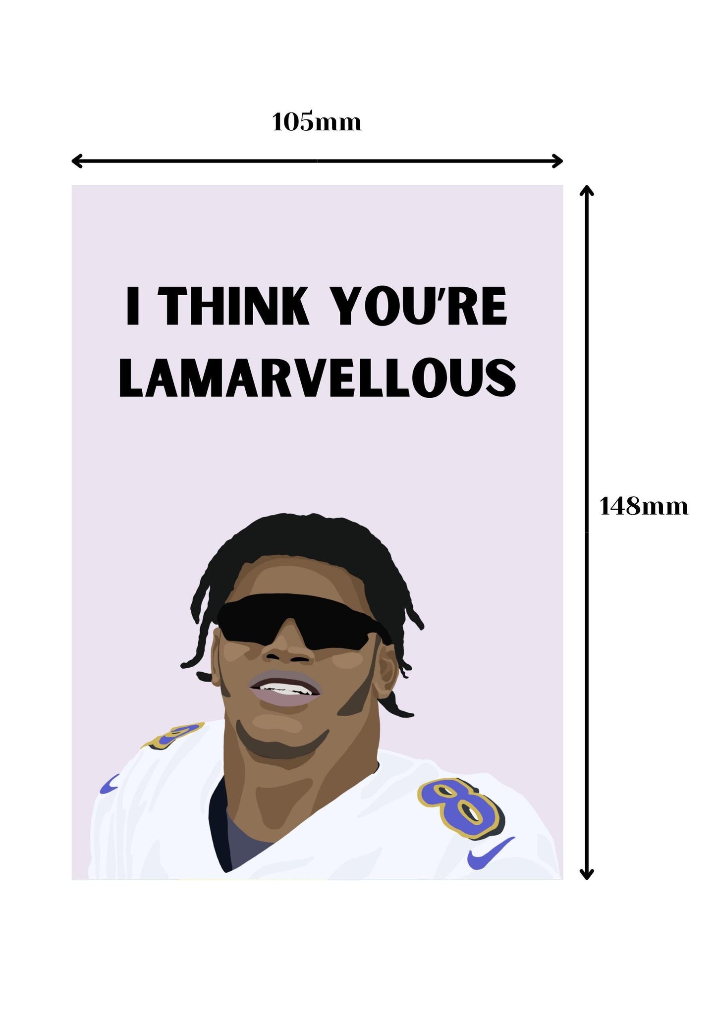 Lamar Jackson Inspired Cards