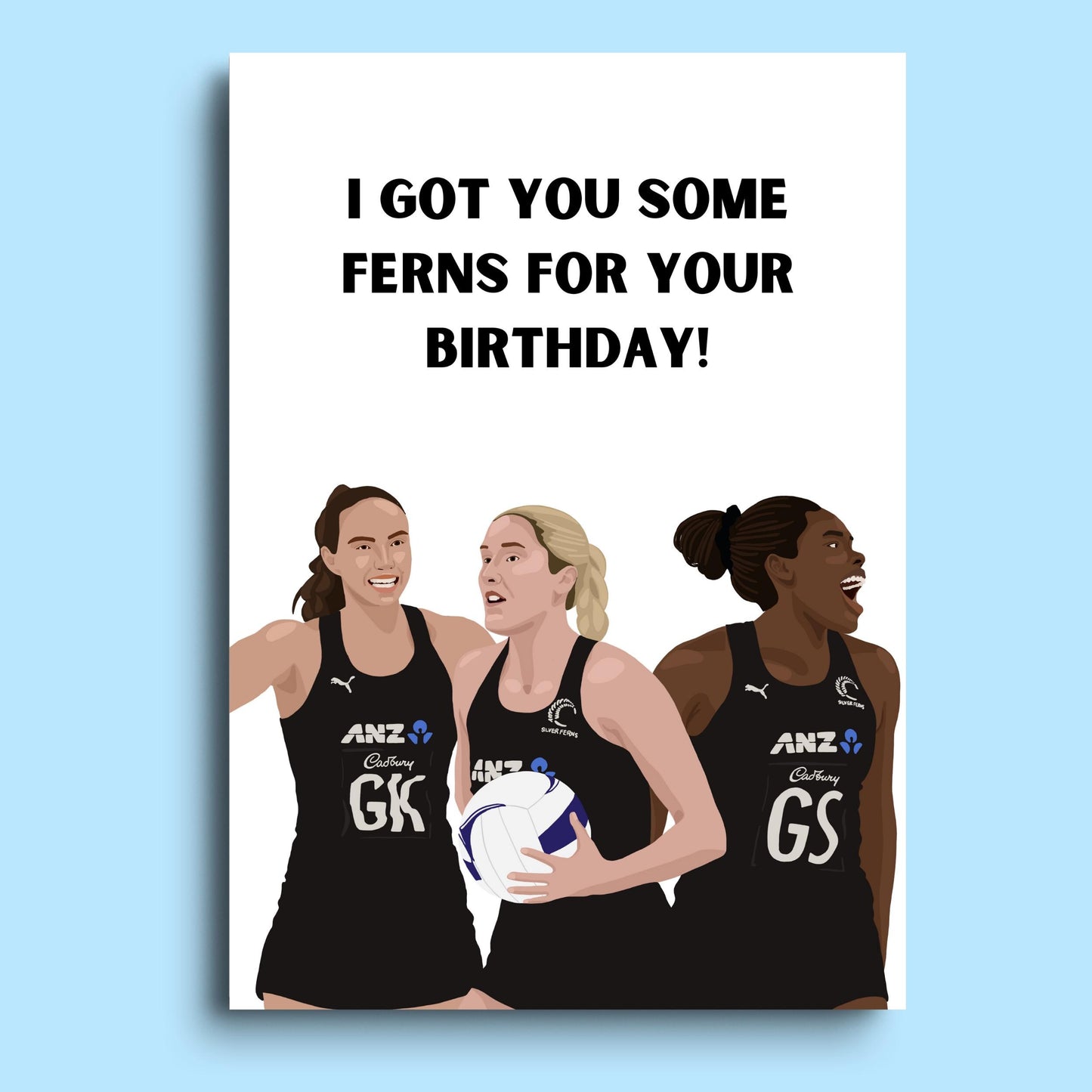 Netball Inspired Cards