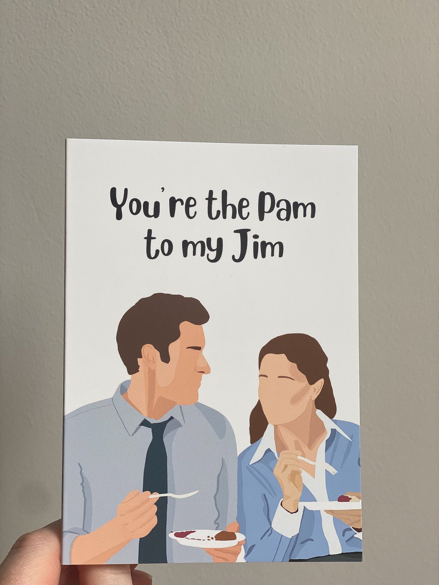 Jim & Pam Inspired Cards