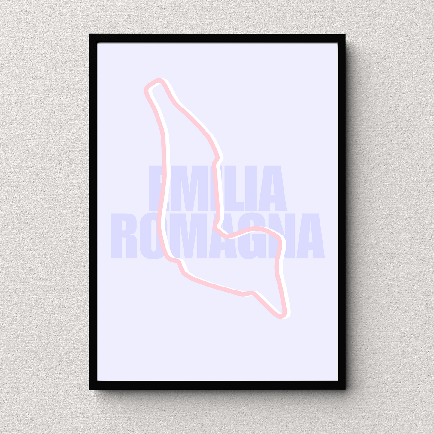 Emilia Romagna Track Print
