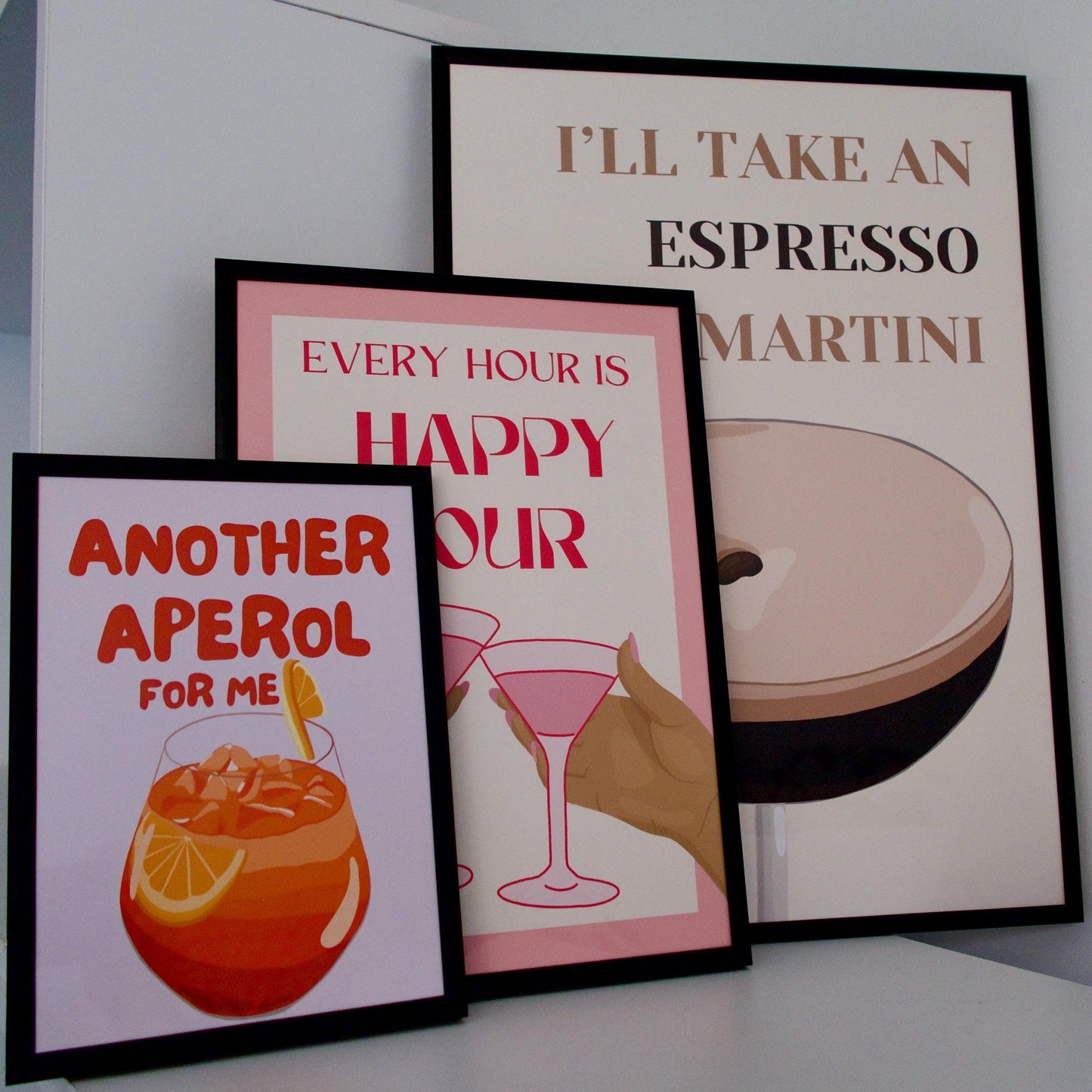 Aperol Spritz Cocktail Print