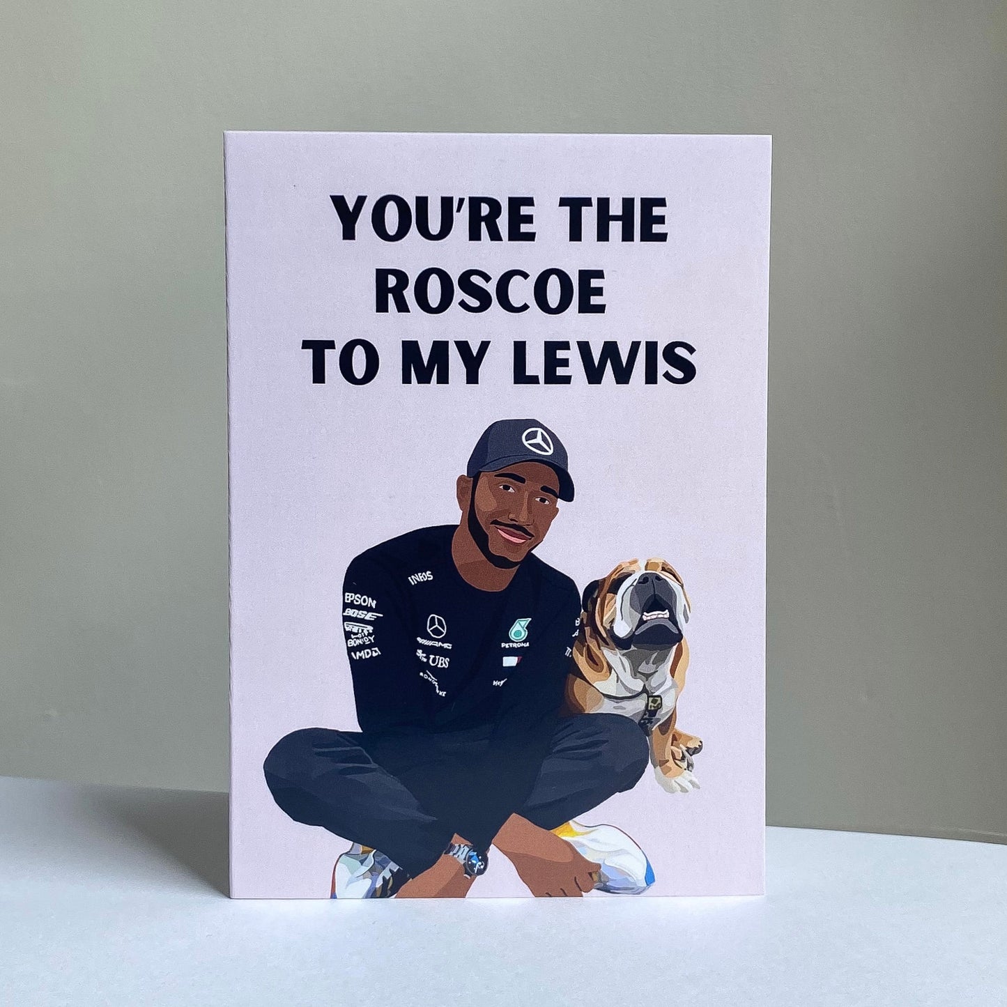 Lewis Hamilton Inspired Card