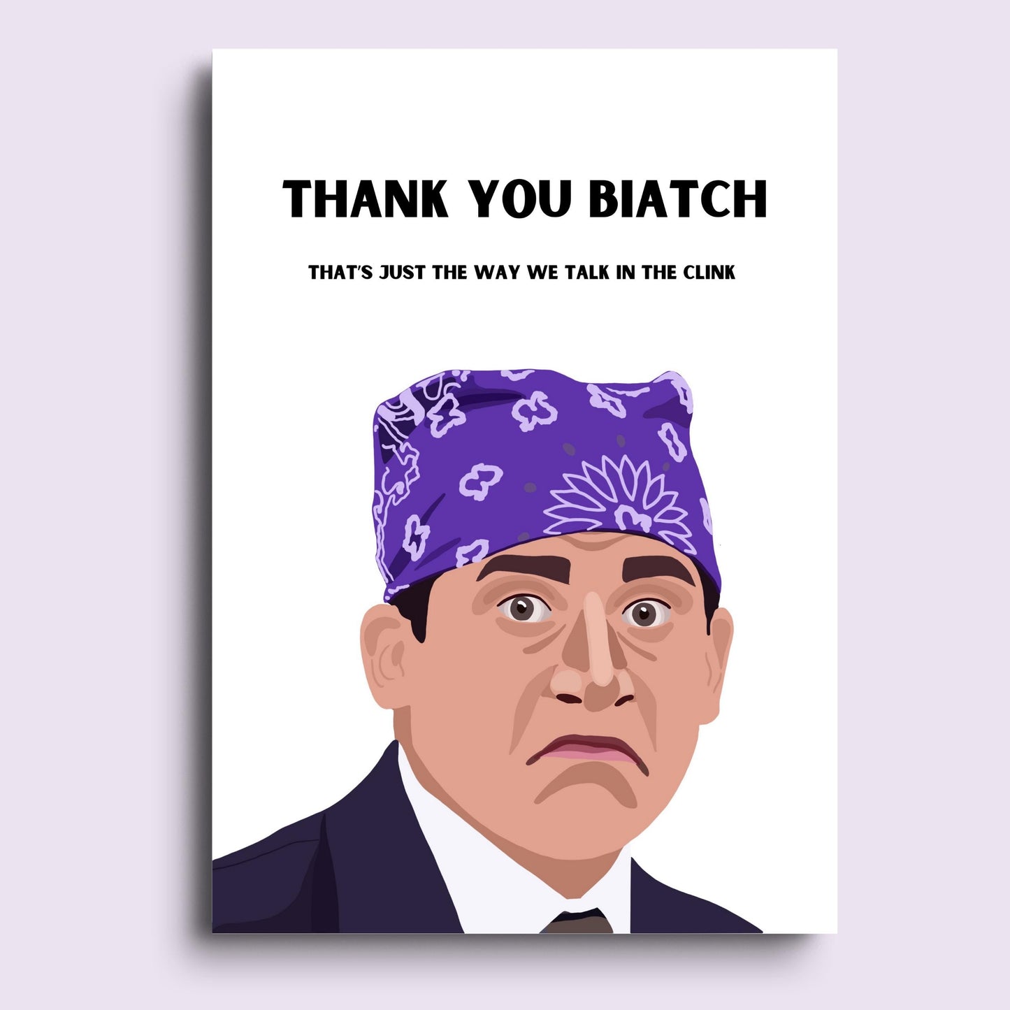Prison Mike Inspired Cards
