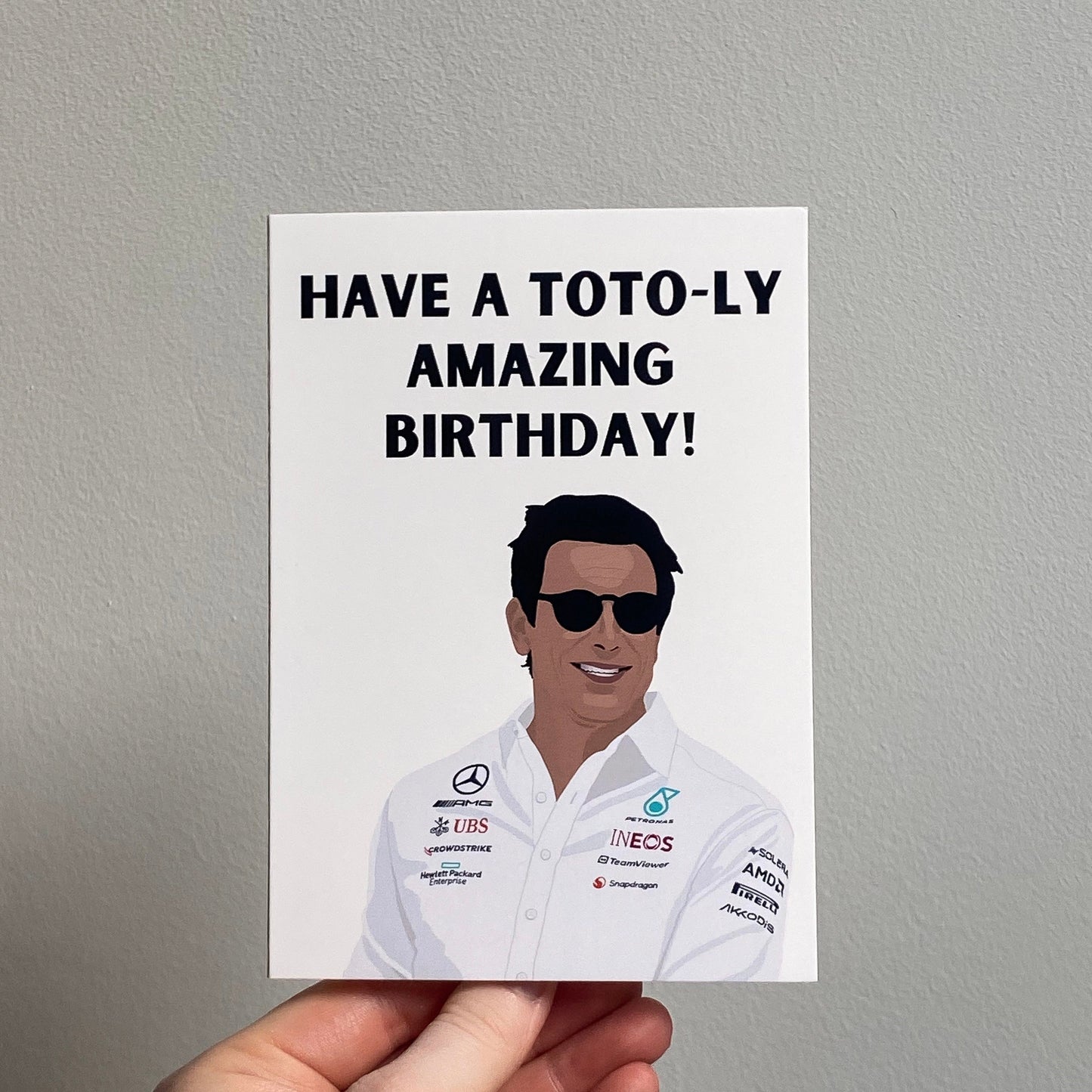 Toto Wolff Inspired Cards