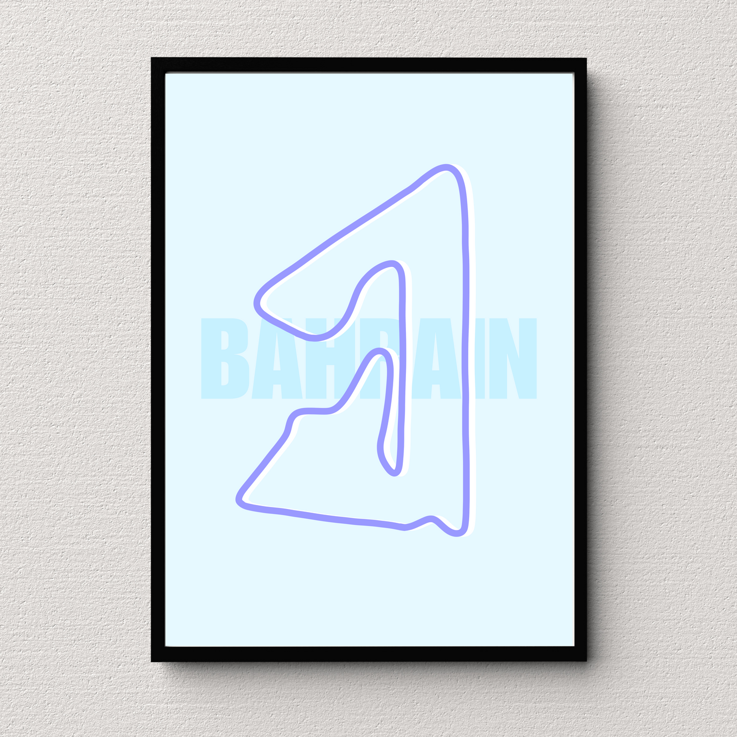 Bahrain Track Print