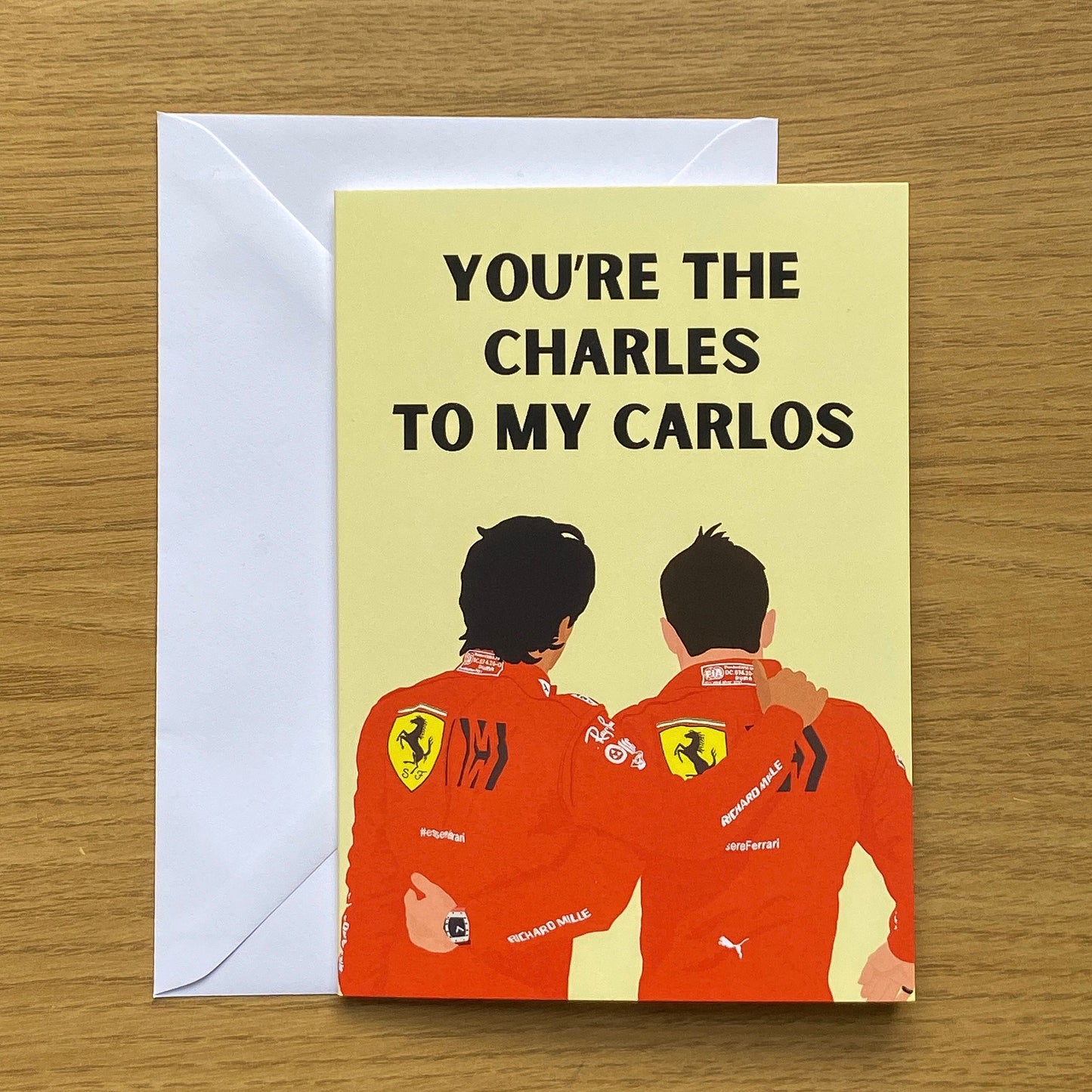 Charles & Carlos Inspired Card