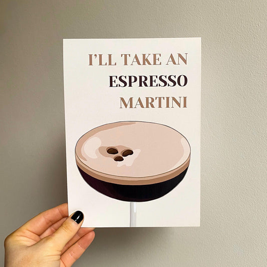 Espresso Martini Print
