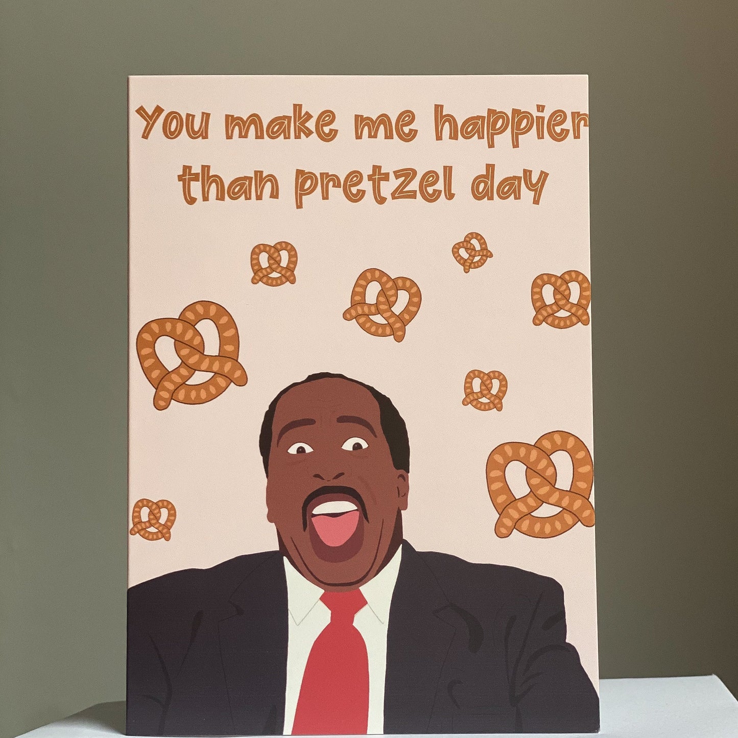 Stanley Hudson Inspired Card