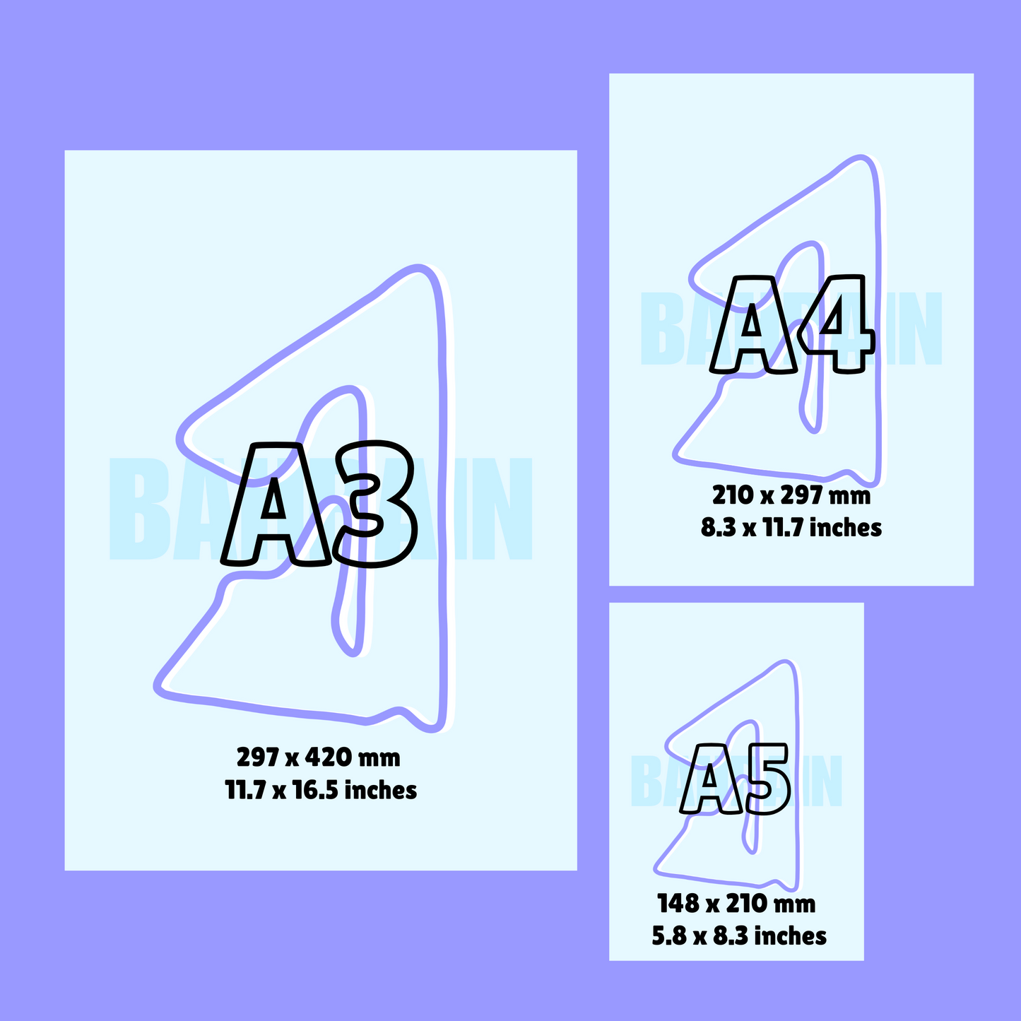 Bahrain Track Print