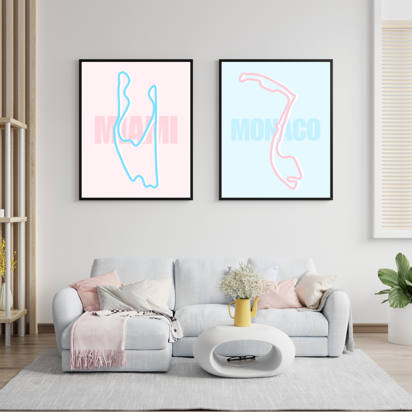 Australia Track Print
