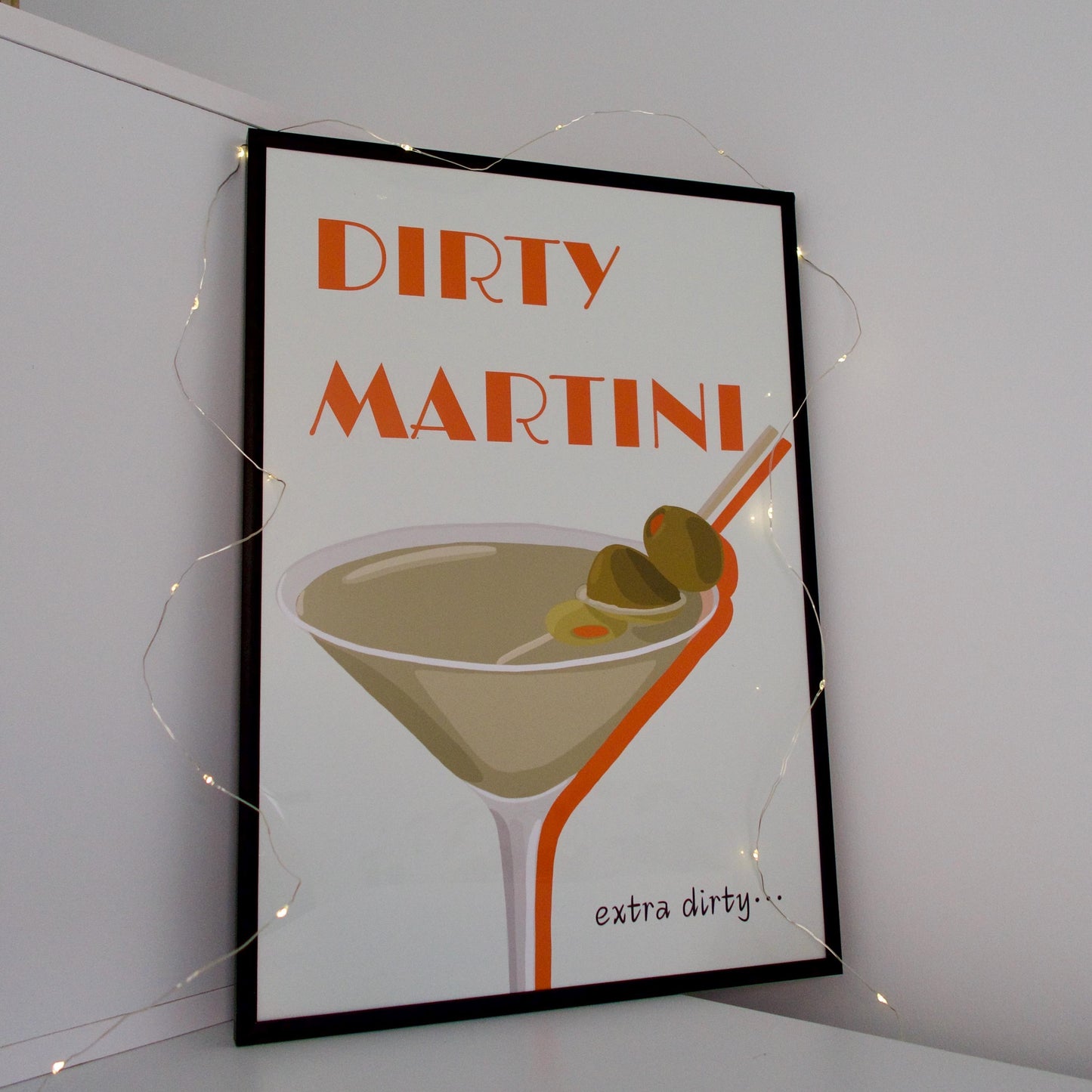 Dirty Martini Print