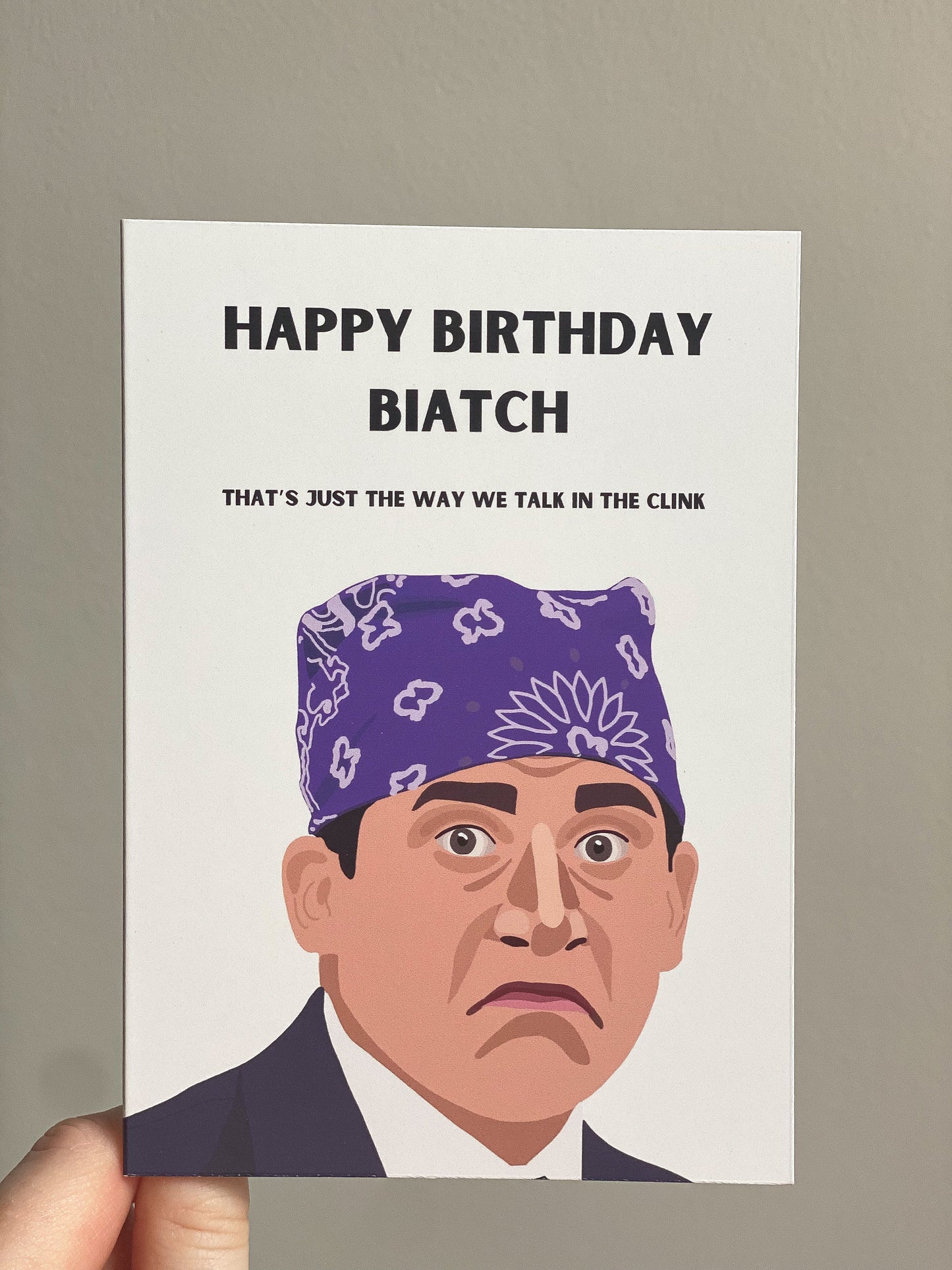 Prison Mike Inspired Cards