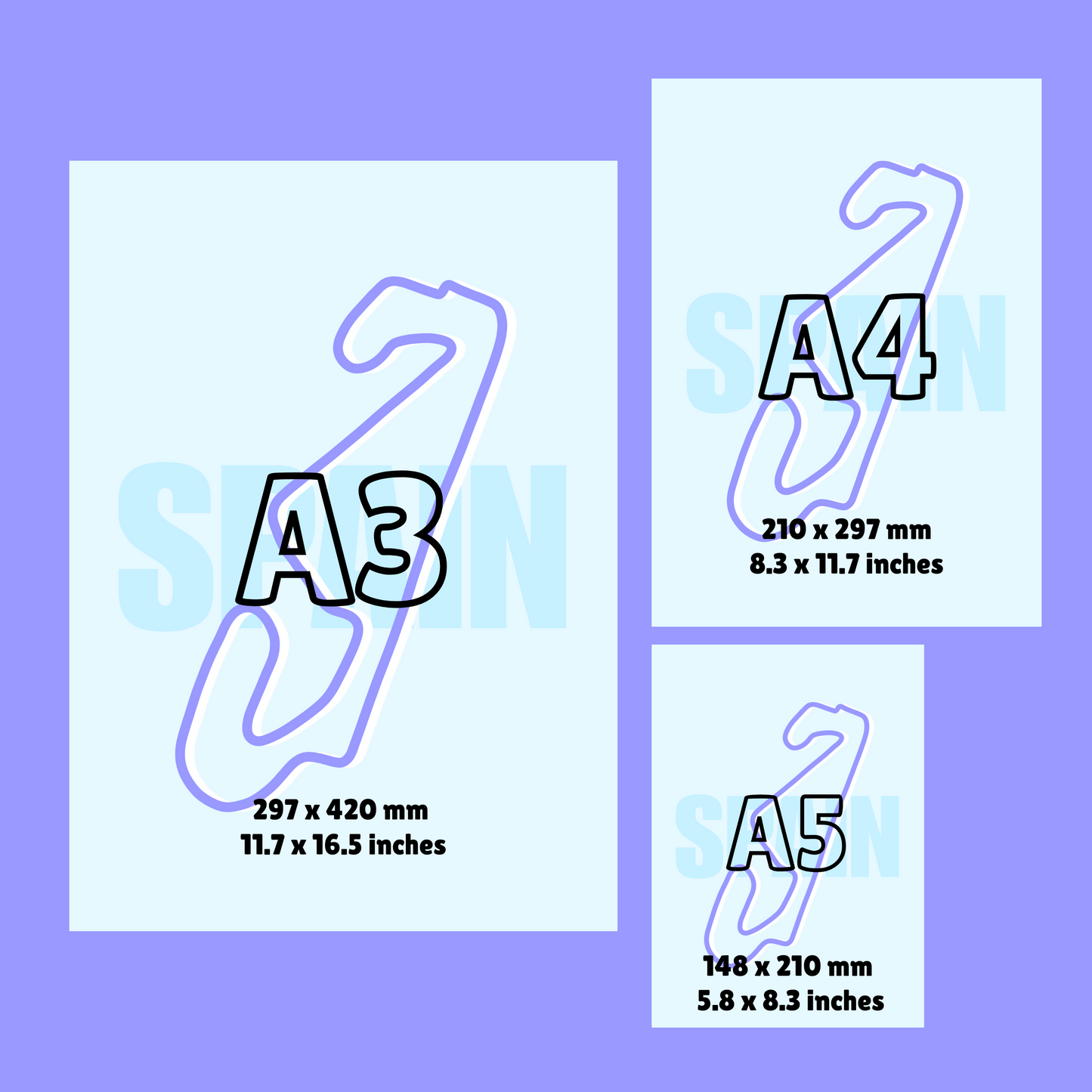 Spain Track Print