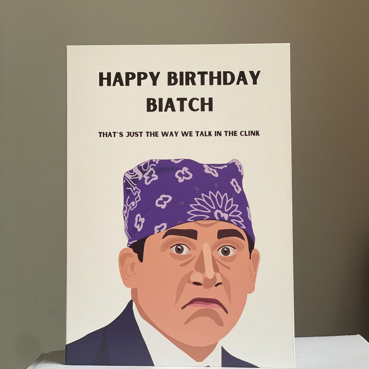 Prison Mike Inspired Cards