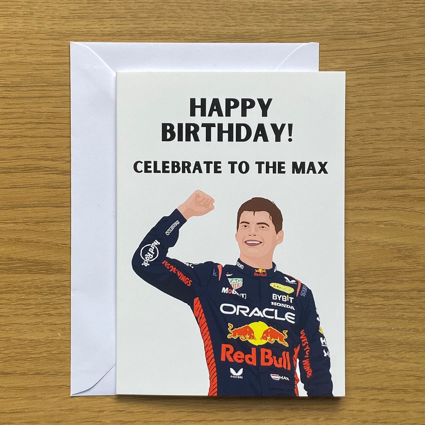 Max Verstappen Inspired Card