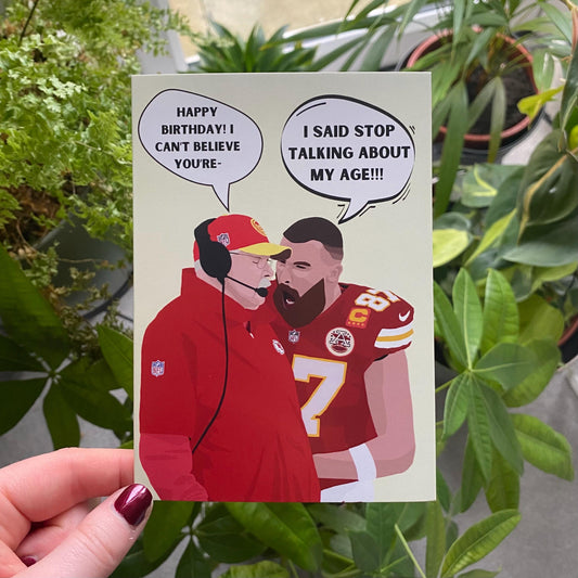 Travis and Andy Inspired Birthday Card