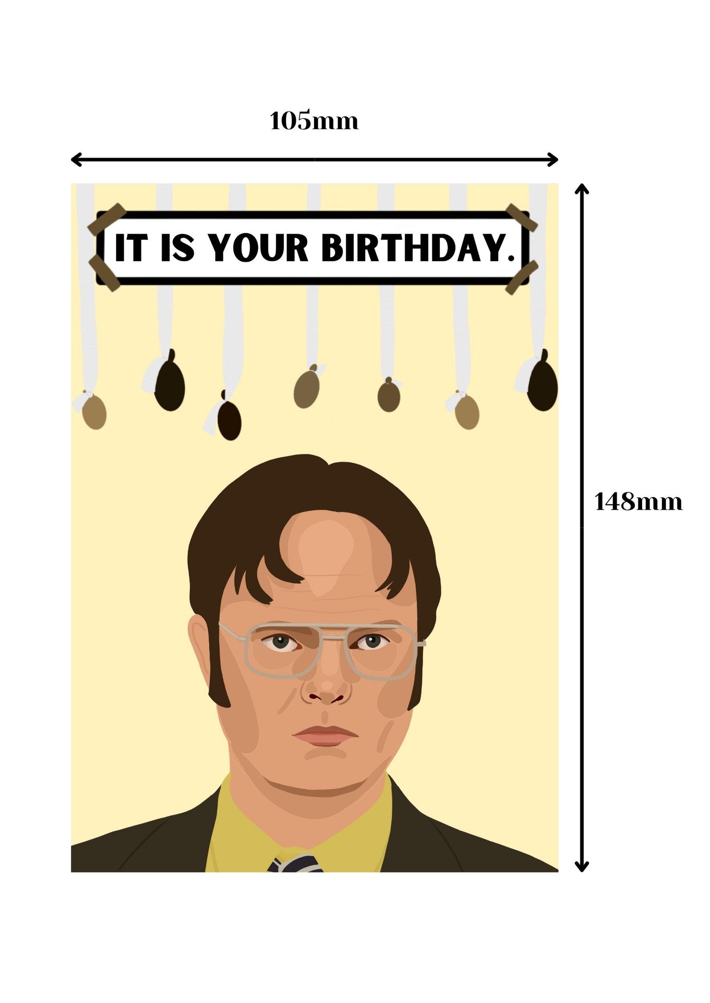Dwight Schrute Inspired Cards