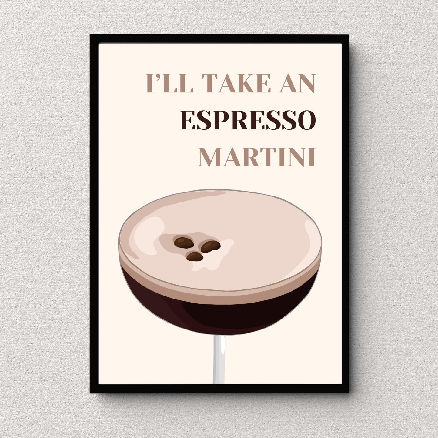 Espresso Martini Print