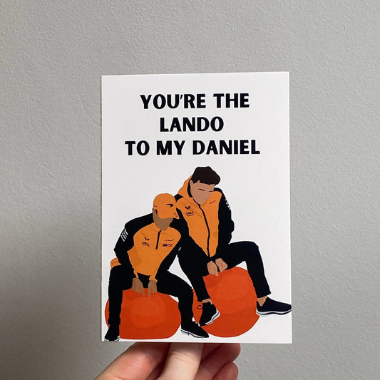 Lando & Daniel Inspired Card