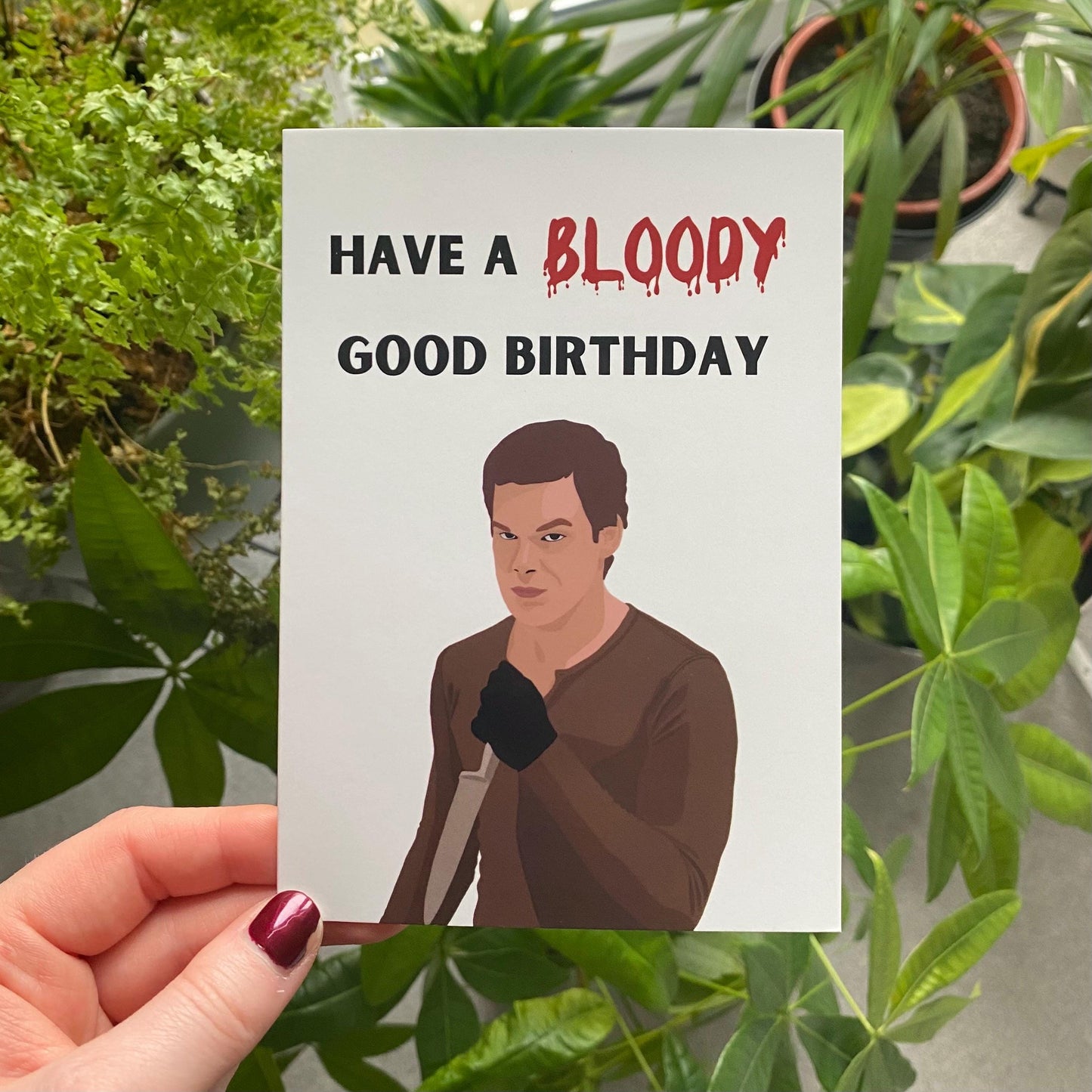 Dexter Morgan Inspired Cards