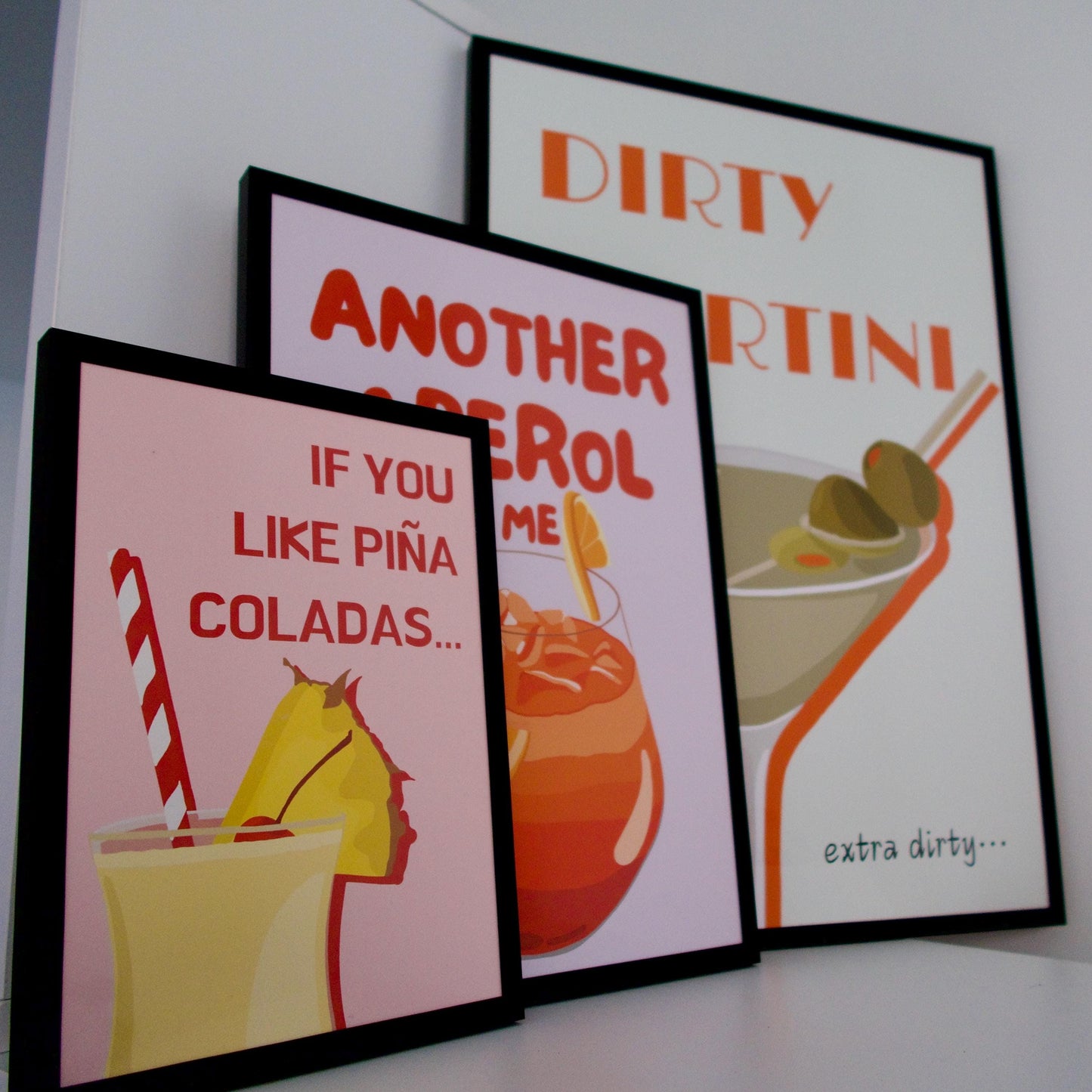 Dirty Martini Print
