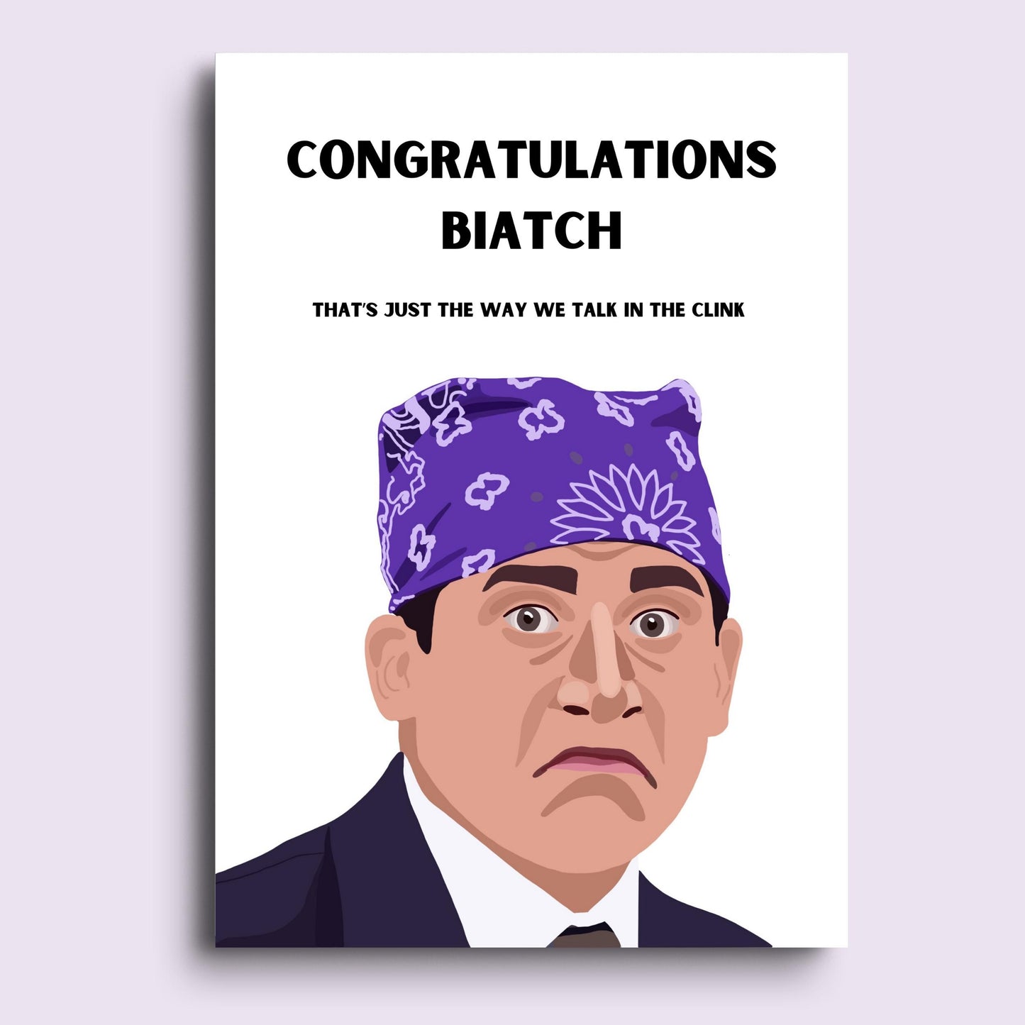 Prison Mike Inspired Cards