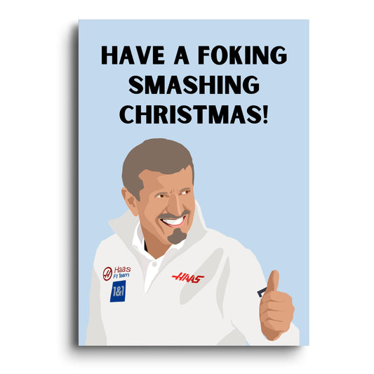 Guenther Steiner Inspired Cards