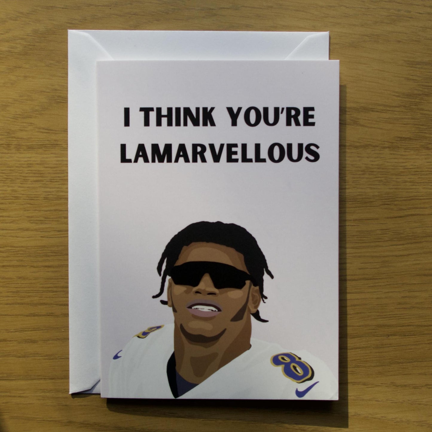 Lamar Jackson Inspired Cards