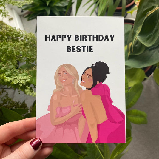 Sophia and Cinzia Inspired Birthday Card