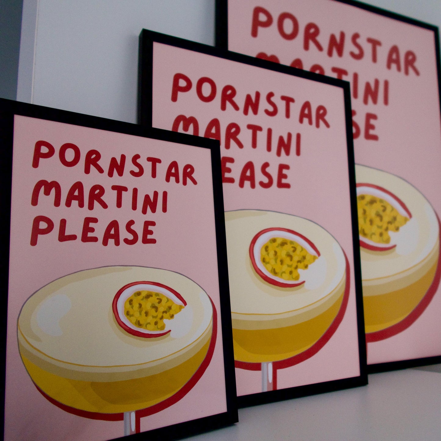 Pornstar Martini Print