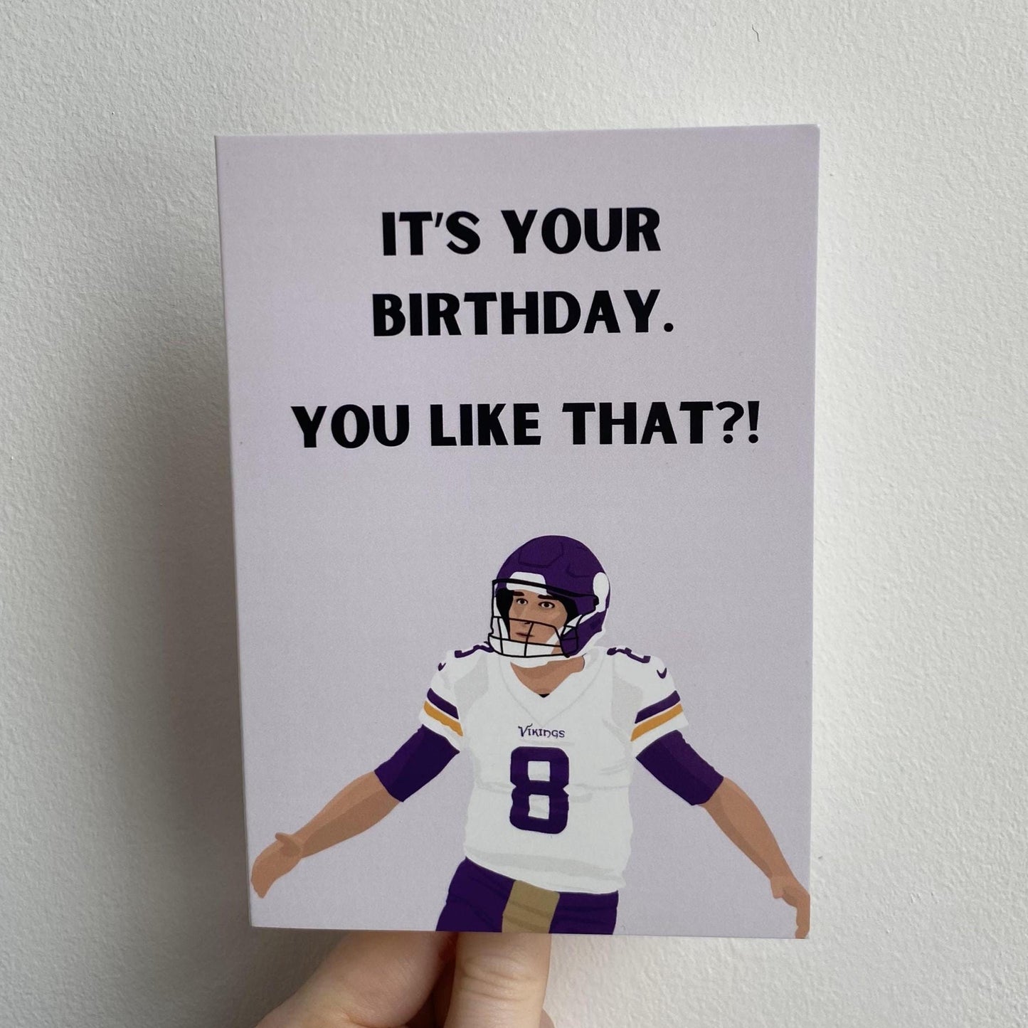 Kirk Cousins Inspired Cards