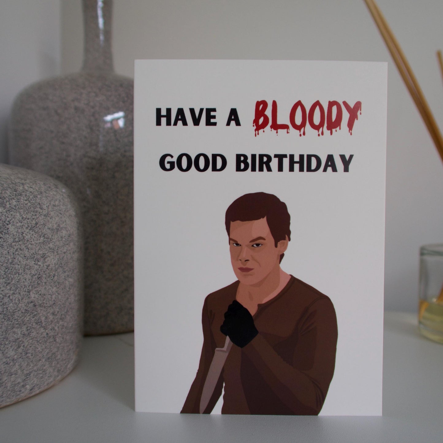 Dexter Morgan Inspired Cards