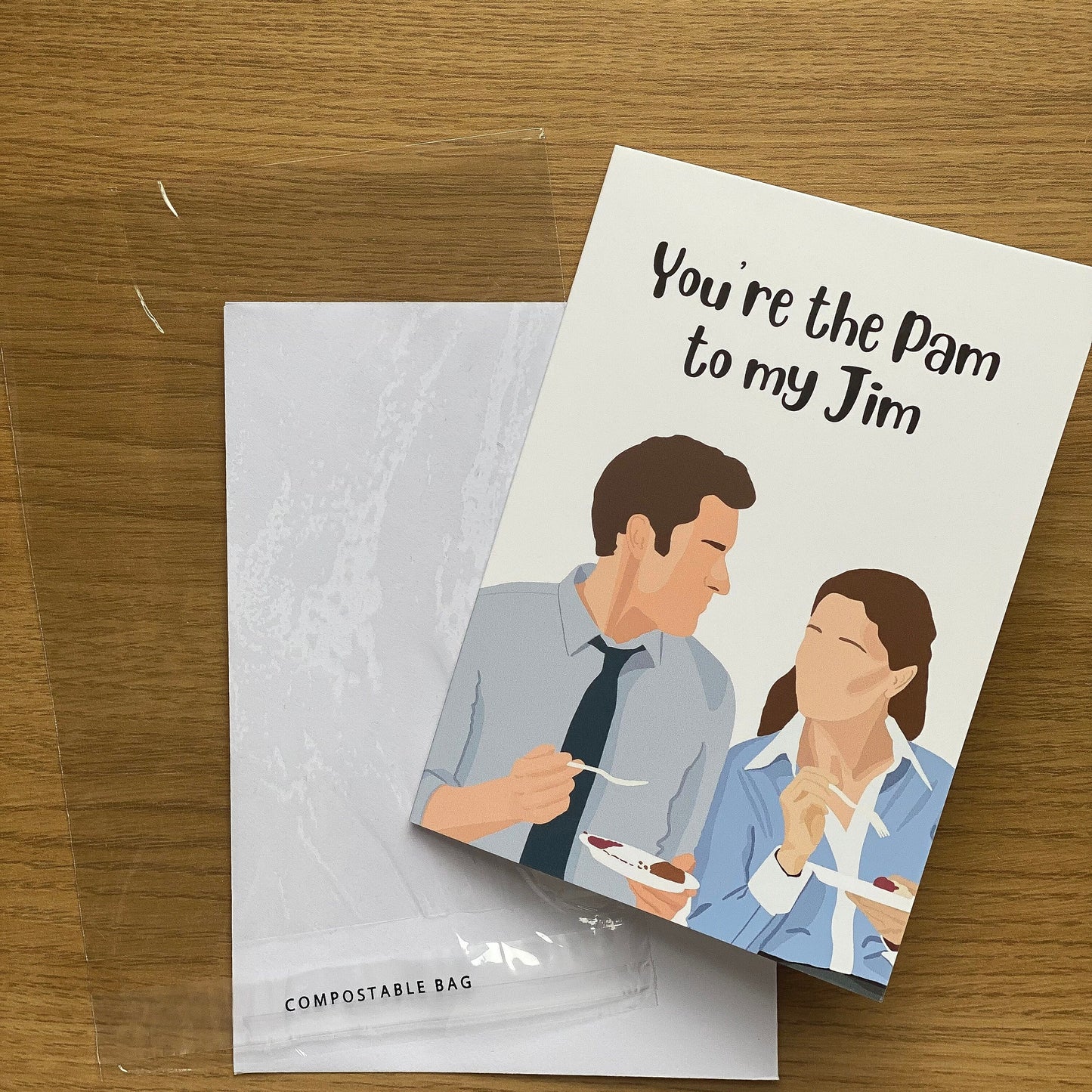 Jim & Pam Inspired Cards