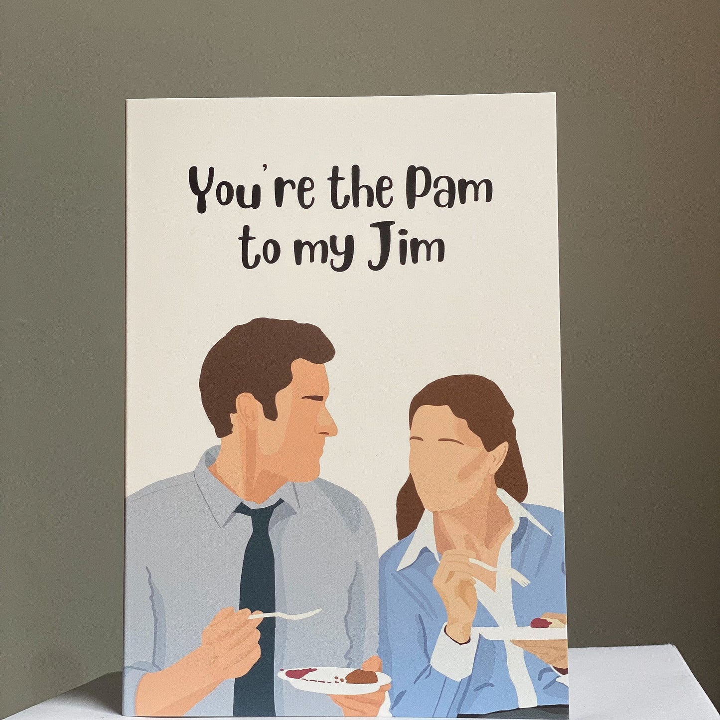 Jim & Pam Inspired Cards
