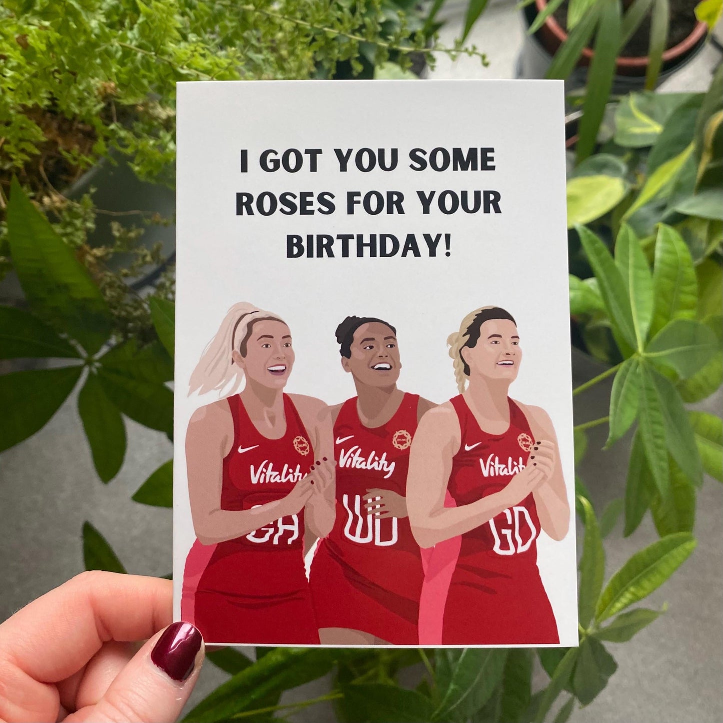 Netball Inspired Cards