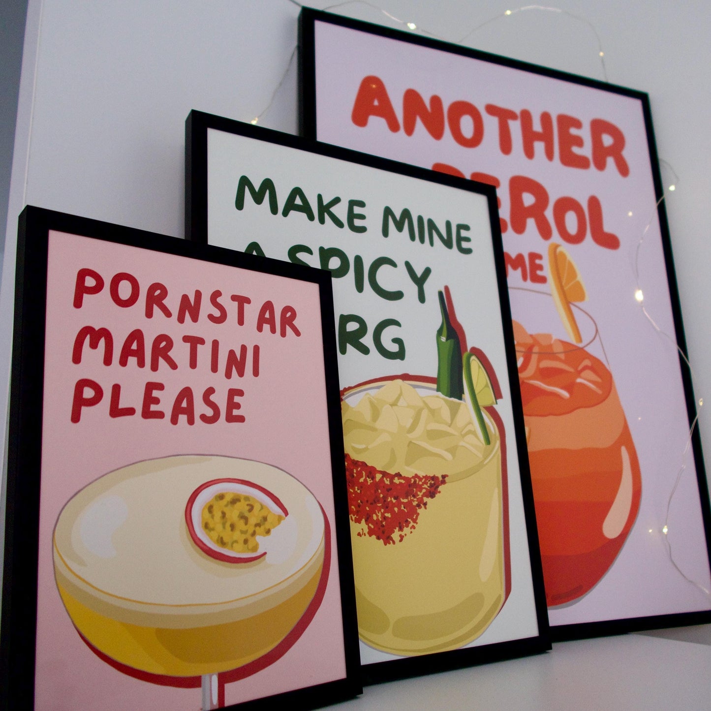 Pornstar Martini Print