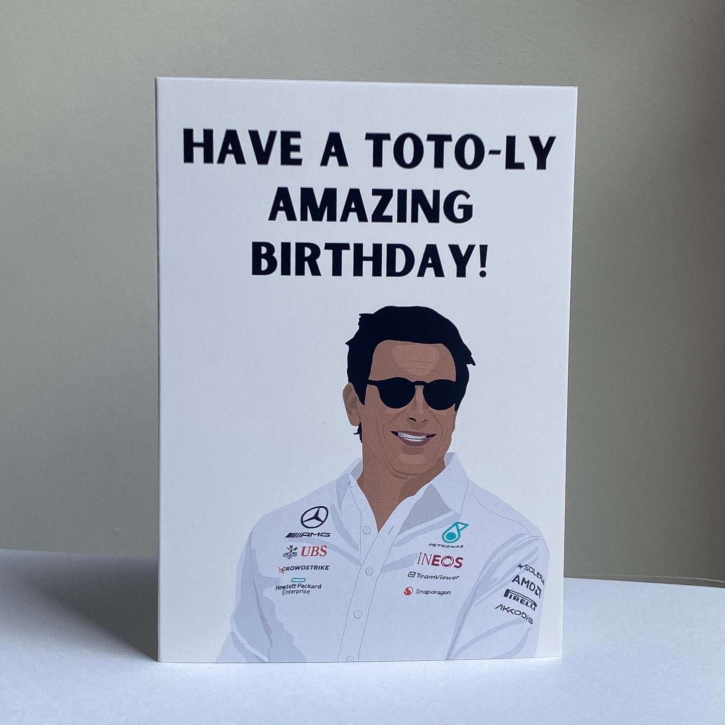 Toto Wolff Inspired Cards