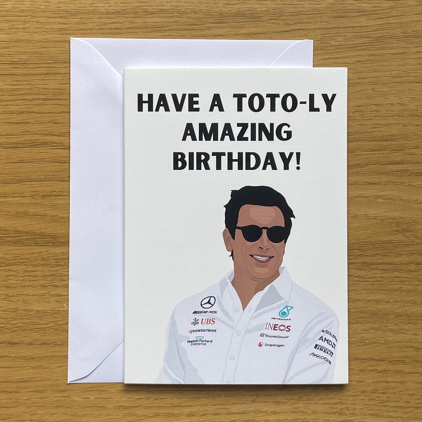 Toto Wolff Inspired Cards