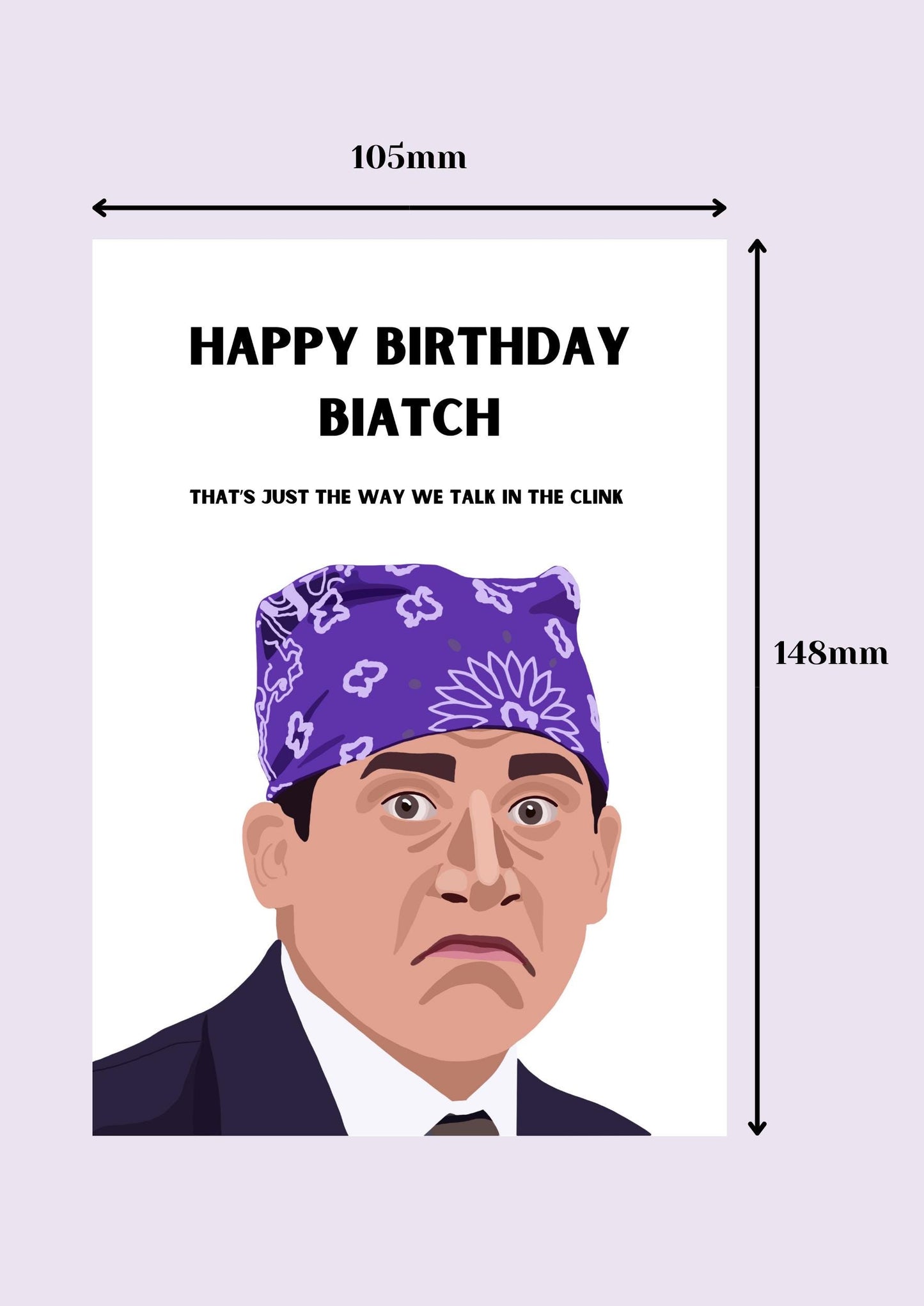 Prison Mike Inspired Cards