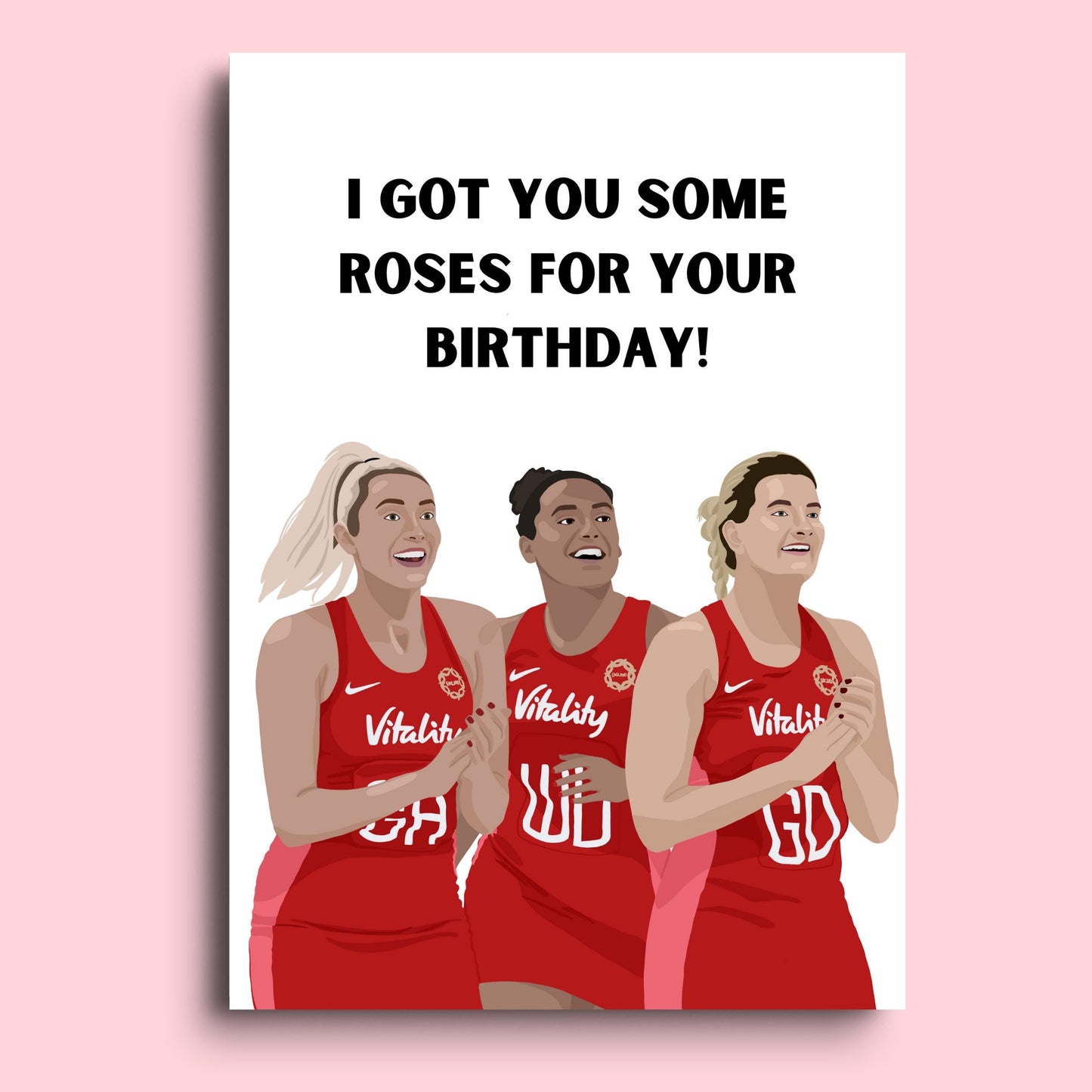 Netball Inspired Cards