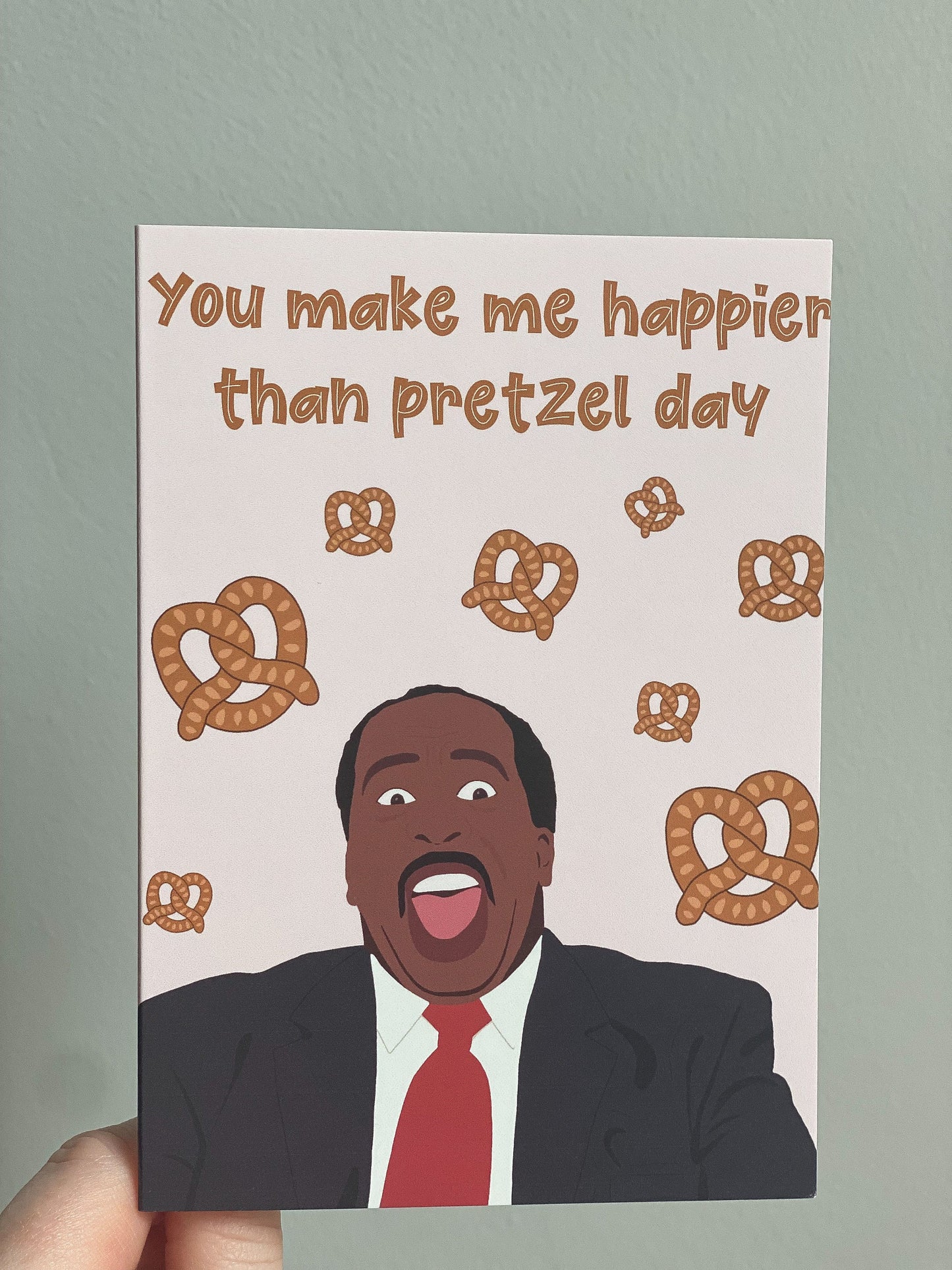 Stanley Hudson Inspired Card