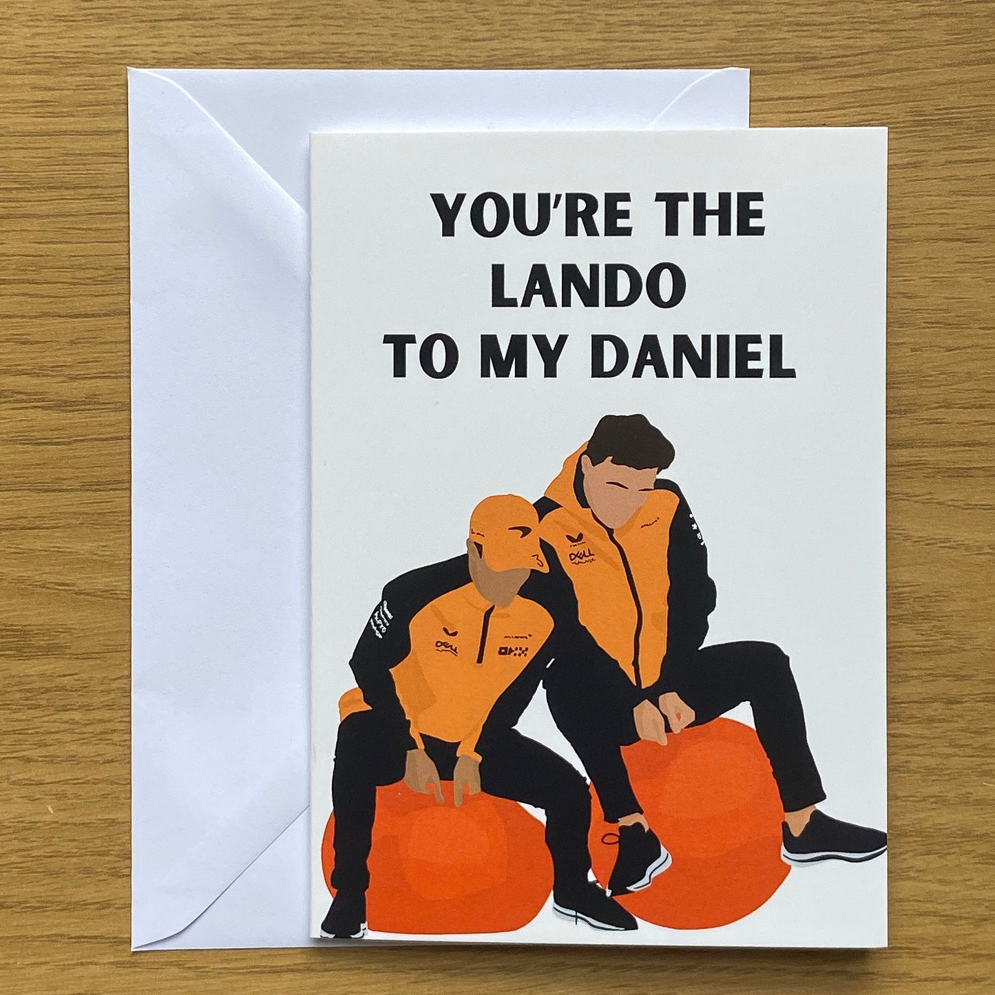 Lando & Daniel Inspired Card