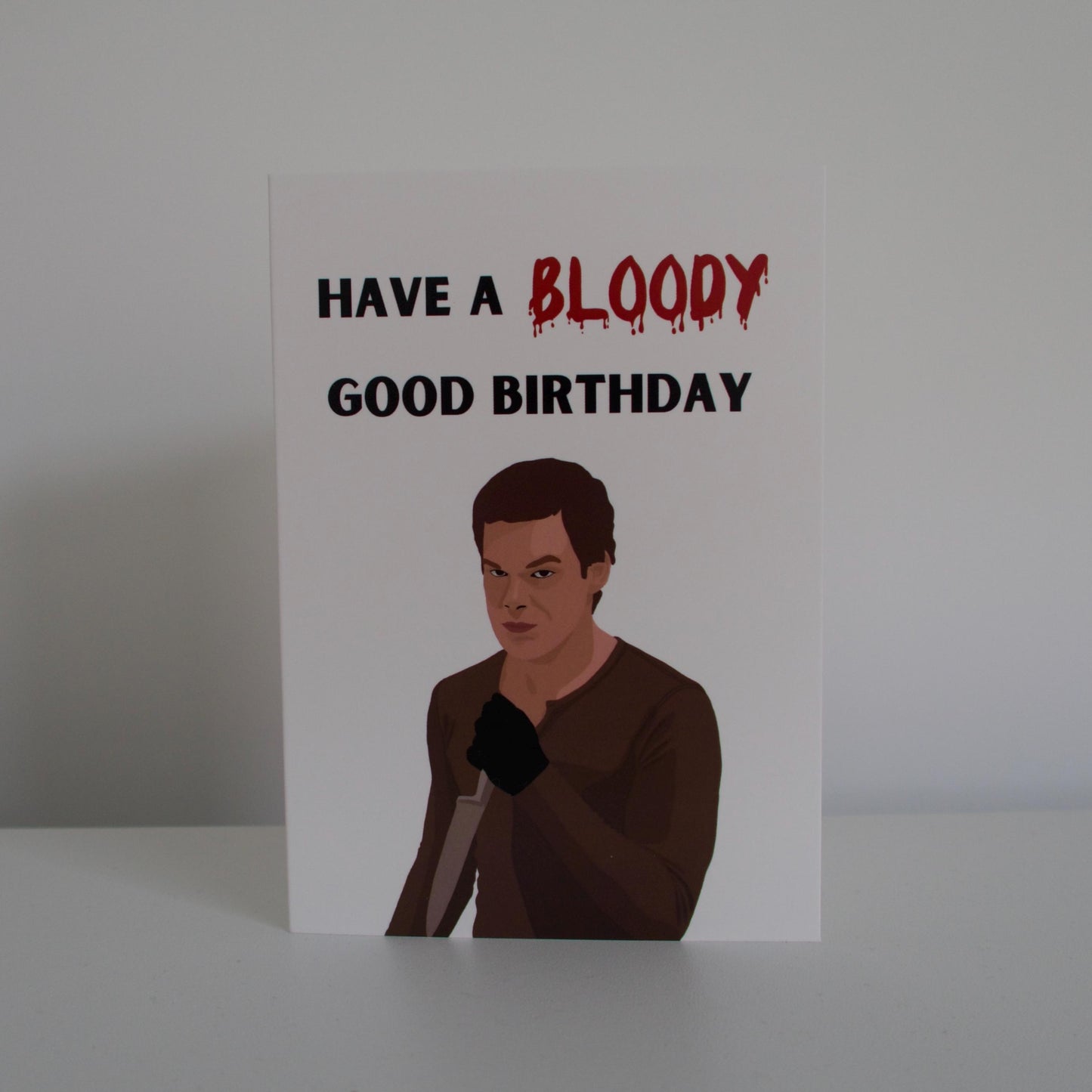 Dexter Morgan Inspired Cards