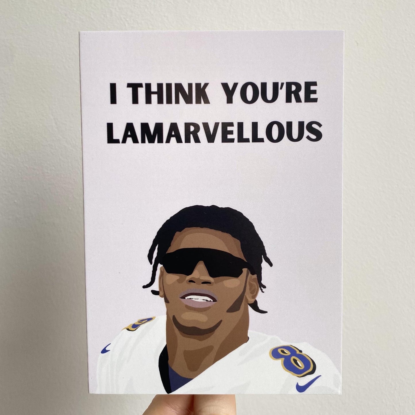 Lamar Jackson Inspired Cards