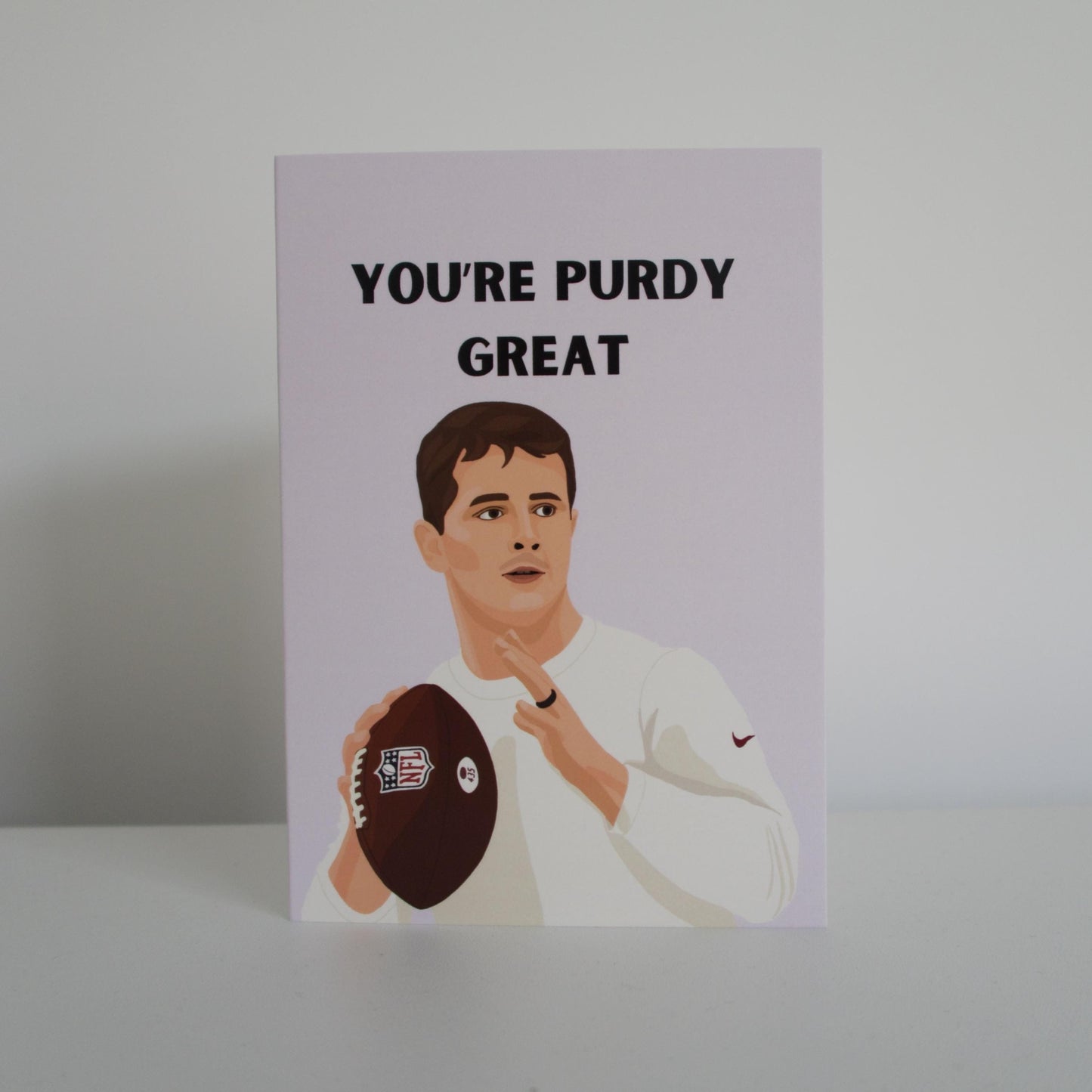 Brock Purdy Inspired Card