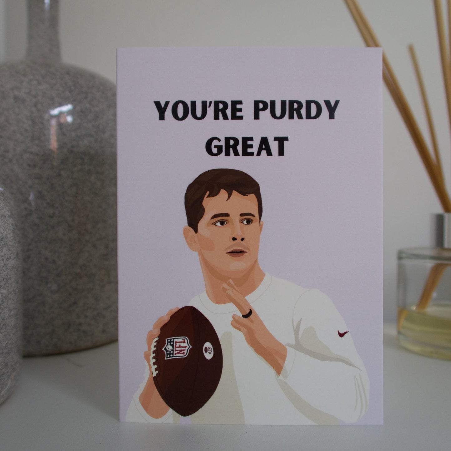 Brock Purdy Inspired Card