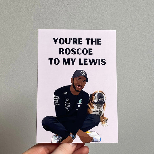 Lewis Hamilton Inspired Card